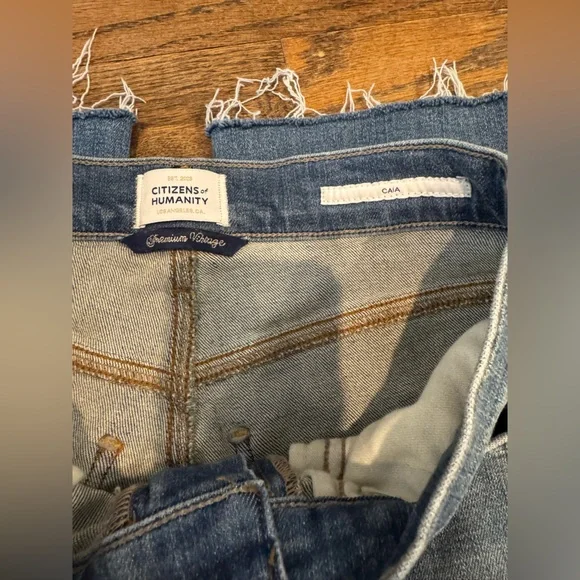 Citizens of Humanity Caia High Rise Straight Jean - Picture 4 of 6